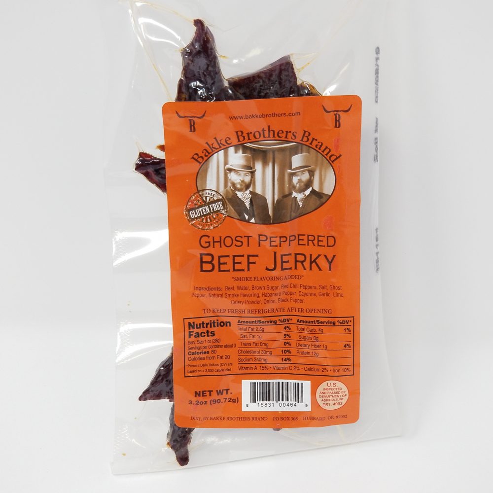 Buy Beef Jerky Ghost Peppered Whiskey Hill Smokehouse
